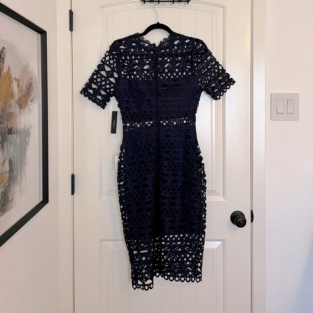Lulu’s Navy Dress - Brand new!